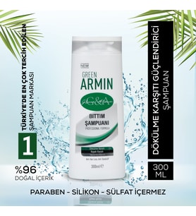 Green Armin Saç Dökülme Ve Kepek Karşıtı Bıttım Şampuanı