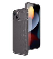 Northcity Apple iPhone 15 Uyumlu Kılıf Auto Focus Karbon Kapak - Gri