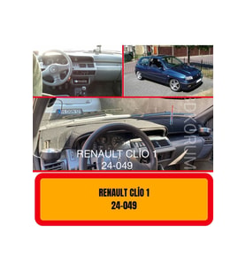 Renault Clio 1 Ön Gögüs Panel Torpido Koruma Koruyucu Kilifi Halisi Örtüsü