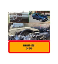 Renault Clio 1 Ön Gögüs Panel Torpido Koruma Koruyucu Kilifi Halisi Örtüsü