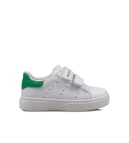Trend Adımlar Yeşil Erkek Çocuk Mevsimlik Cırtlı Sneaker