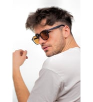 Matte Navy Blue Polarize Güneş Gözlüğü