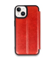 iPhone 14 Kılıf Flip Cover - Kırmızı