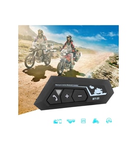 Bt22 Motosiklet Kask Kablosuz Intercom Su Geçirmez