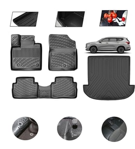 Hyundai Santa Fe Hibrit 5 Koltuklu 2024 Model 4D Bagaj Paspas Set