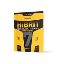 HIZ YAYINLARI 7. SINIF HİBRİT MATEMATİK SORU BANKASI