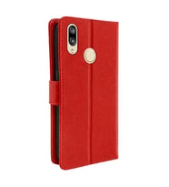 Northcity Huawei Y7 2019 Trend S Plus Kapaklı Telefon Kılıf - Kırmızı