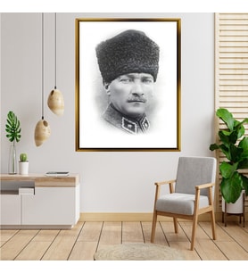 ÇERÇEVELİ ATATÜRK TABLO S756
