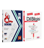 Hız Renk TYT 8 li Deneme ve AKM Dil Bilgisi Soru Bankası Seti 2 Kitap