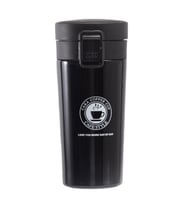 Kilitli 304 L Çelik Siyah 500 ml Kahve El Termos Mug cin406sy