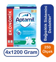 Aptamil Devam Sütü 3 Numara 1200 gr 4 lü Paket