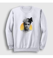 Presmono Unisex Beyaz Sun XXXTentacion Sweatshirt 49026tt (Beyaz)