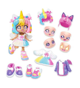 Animakii Bebek ve Aksesuar Seti - Unicorn ve Bat