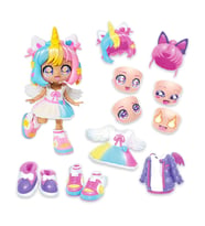 Animakii Bebek ve Aksesuar Seti - Unicorn ve Bat