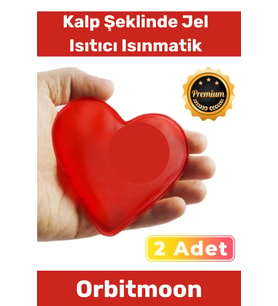 Özel Üretim Yeni Seri Kalp Şeklinde Jel Isıtıcı Pratik El Isıtıcısı Isınmatik Cep Sobası 2'li Set