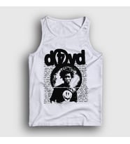 Presmono Unisex Beyaz Love Müzik D4vd Atlet 550321tt
