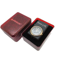 Ardeur® Noctis Mat Siyah Saatli Kişiye Özel İsimli Çakmak Hediyelik Kutusunda