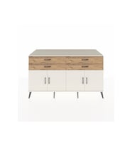 Kronos Konsol 2 Raflı 4 Çekmeceli 8 Kapaklı 176x59x99 Aytaşı-Aytaşı/Çam