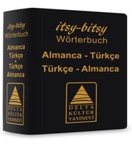 Delta Kültür Almanca Türkçe - Türkçe Almanca Mini Sözlük