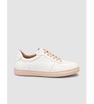 MonaMae Beyaz - Pembe Detaylı Kadın Sneaker