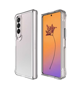 Samsung Galaxy Z Fold 4 Kılıf İnce PC Full Şeffaf Sararmaz (Renksiz)