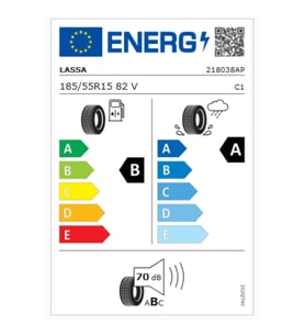 Lassa Revola 185/55R15 82V Otomobil Yaz Lastiği (Üretim Yılı: 2026)