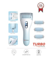 Torima BCM-1138T Beyaz LED Ekran Göstergeli Turbo Modlu Su Geçirmez Ayak Bakım Törpüsü