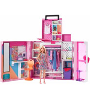 Barbie ve Yeni Rüya Dolabı Oyun Seti HGX57
