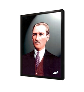 Atatürk Çerçeveli Mdf Tablo