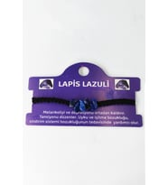 Lapis Lazuli Kırık Taşlı Ip Bileklik
