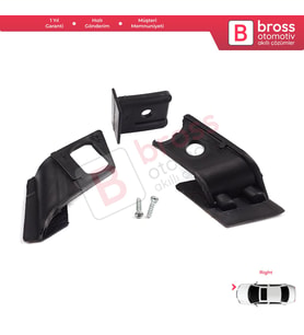 BMW 3 Series E90 E91 E92 E93 63116942726 İçin Sağ Ön Far Ayak Tamir Seti 