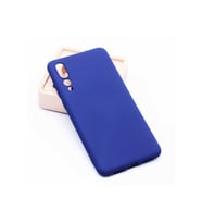 Huawei P20 Pro Uyumlu Kılıf Zore Premier Silikon Kapak (Lacivert)