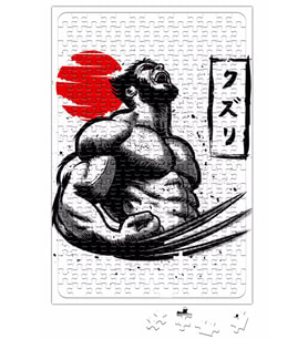 Logan Wolverine Puzzle 240 Parça Yapboz