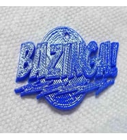 Big Bang Theory Bazınga Logo Anahtarlık Biblo Dekoratif Mavi