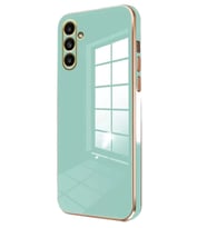 Galaxy A25 5G Kılıf Volet Silikon - Açık Yeşil