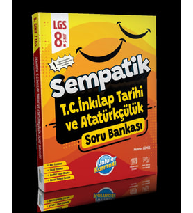 ÜNLÜLER KARMASI Sempatik 8. Sınıf T.C. İnkılap Tarihi ve Atatürkçülük Soru Bankası