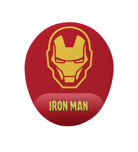 Iron Man Tasarım Bilek DestekliKaymaz Buruşmaz Kırılmaz Mouse Pad