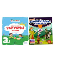 3. Sınıf Gün Ve Gün Yaz Tatili Kitabım Ve  Atasözü-Deyim Etkinlikleri