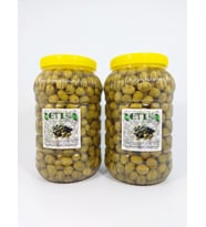 İzmir Çili Cinsi Kırma Tatlanmış Zeytin 3 Kg+3 Kg
