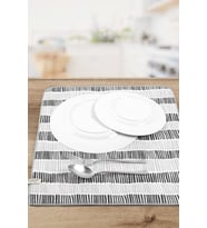Baskılı Bulaşık Kurutma Matı 42x52 Cm Kurulama Bezi Örtüsü Mf-076