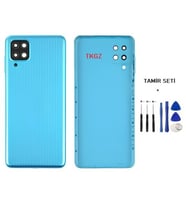 Samsung Galaxy M12 - SM-M127 FULL Kasa Arka Kapak Takım YEŞİL - TAMİR SETİ