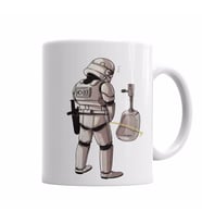 Trooper Kupa Bardak Porselen