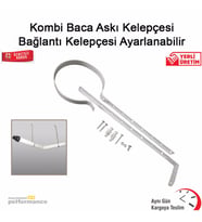 Kombi Baca Askı Kelepçesi Bağlantı Kelepçesi Ayarlanabilir