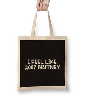 I Feel Like 2007 Britney 01 Bez Çanta Uzun Saplı