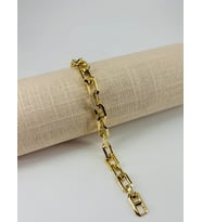 Renk Pirinç Cm Bileklik 17+2 Cm - Kbl0482