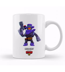 Brawl Stars Rıcochet Kupa Bardak Porselen