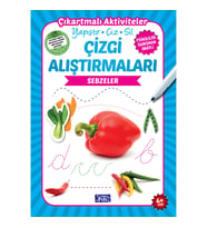 Sebzeler - Çizgi Alıştırmaları