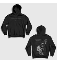 Presmono Unisex Siyah Forgive Them Father Jesus V2 Jojo Sırt Baskılı Kapüşonlu Sweatshirt 537603tt