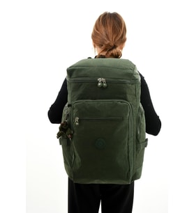 Büyük Boy Ultra Hafif Çok Bölmeli Dağcı Çantası Yeşil (Model: 571-7D)