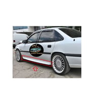 OPEL VECTRA A KASA GT MARŞPİYEL SAĞ SOL TAKIM FİBERGLASS BOYASIZ